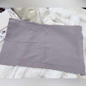 Restoration Hardware Lilac Quilted Sham King Size